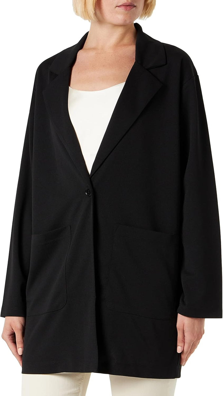 Soyaconcept Women's SC-SIHAM 45 Damen Casual Blazer, Schwarz, X-Large