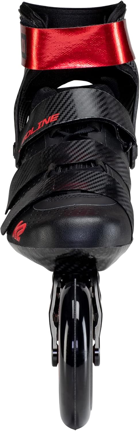 K2 Skates Unisex Inline Skates REDLINE 110, black - red, 30F0195 EU: 42 (UK: 8 / US: 9) black - red,