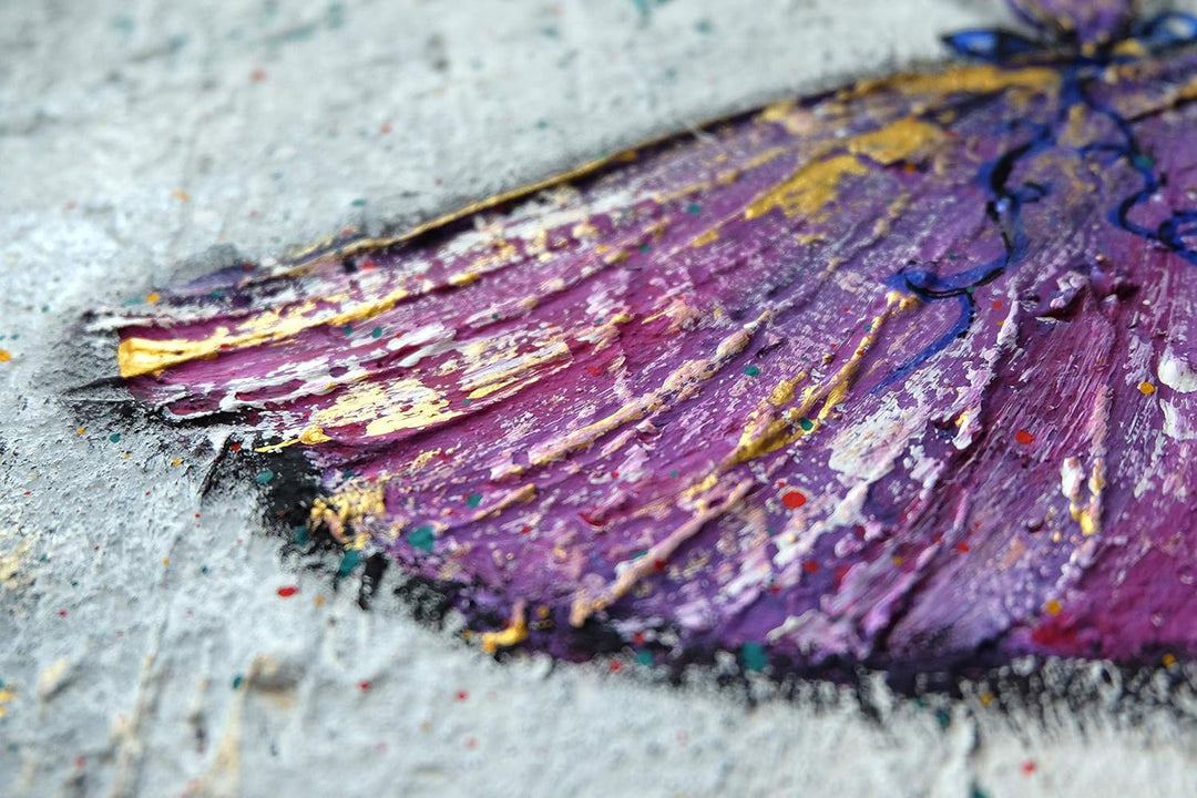 Monica Mirafiori I 100% HANDGEMALT I Gemälde Tanzen ... I 90x70cm | Gemälde Handgemalt | Acrylgemäld
