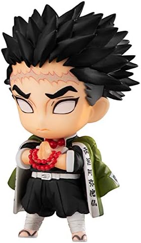 MegaHouse Demon Slayer: Kimetsu no Yaiba Pack 5 Sammelfiguren Tanjiro & Das Hashira Maskottchen Set