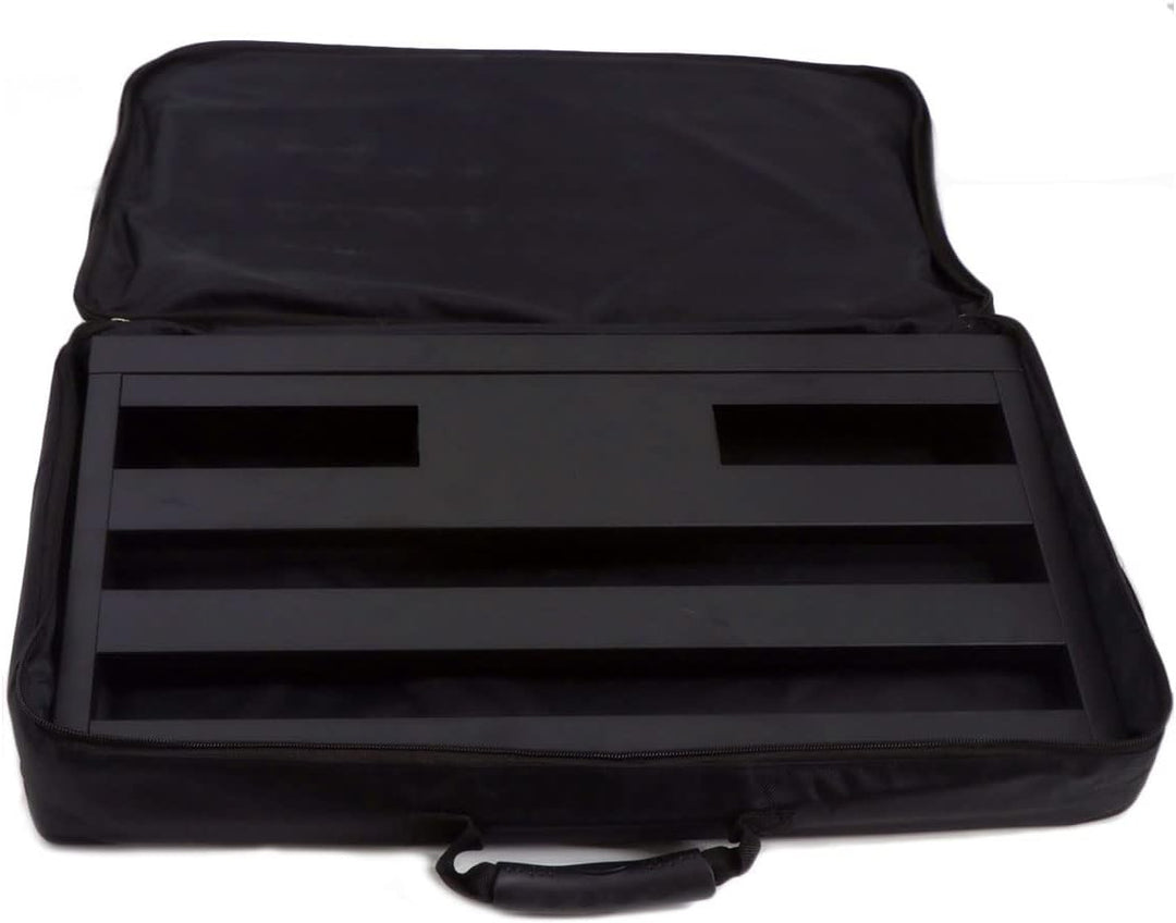 TUOREN Tragbare Gigbag Gitarre Effektpedal Board Tragetasche Schwarz 59,9 x 33 x 10,2 cm
