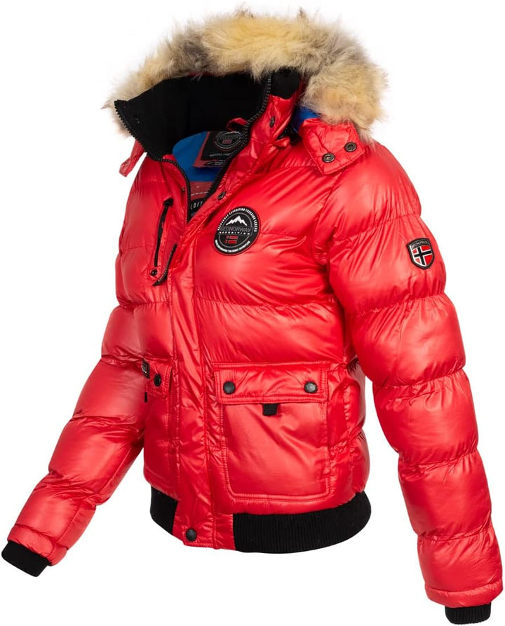 Geographical Norway Bugs Lady - Winterjacke Damen Warme Steppung Mann Herbst Winter - Warme Mantelja