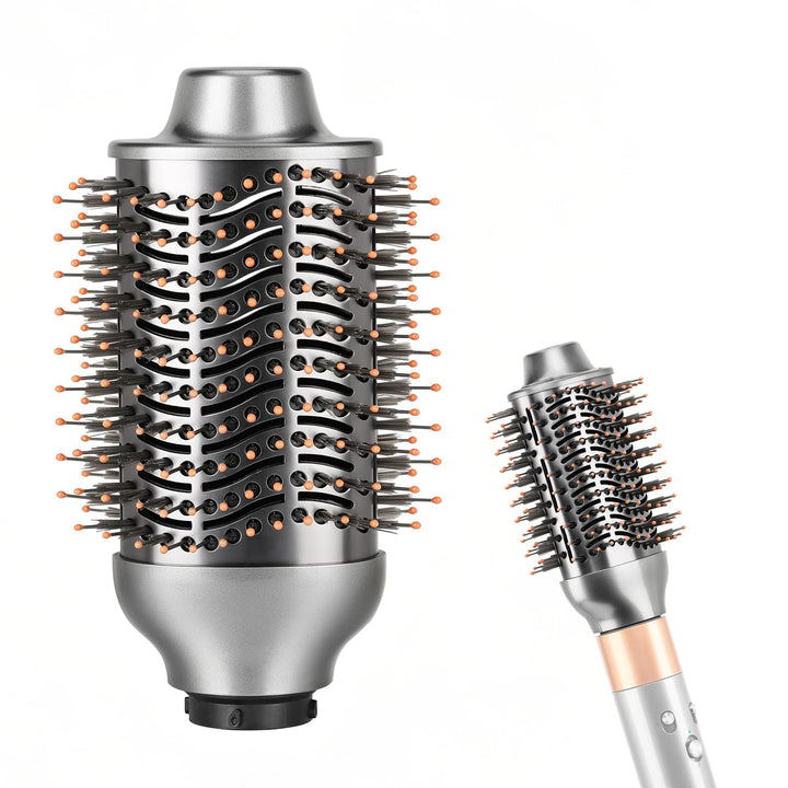 Grosse runde Volumenbürste für Dyson Airwrap, Kompatibel mit HS01/HS05/HS08 | Ovale Titan-Volumenbür
