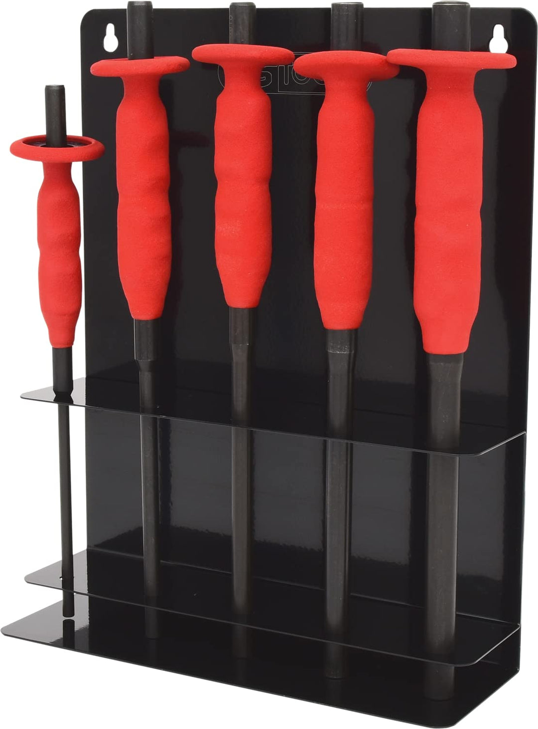 KS Tools 156.0020 Splintentreibersatz mit Handschutzgriff, 5-tlg. 6-14mm