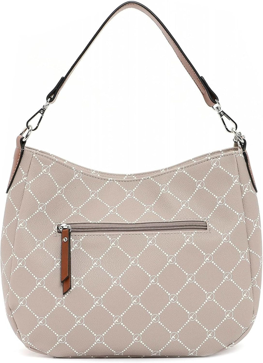 Tamaris Beutel TAS Anastasia 30901 Damen Handtaschen Print taupe 900 Einheitsgrösse Taupe 900, Einhe