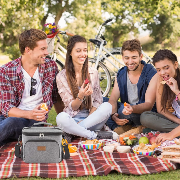 Lifewit Isolierte Kühltasche, Wiederverwendbare Lunchtasche, Tragbare Kühlbox, weiche Tragetasche, a