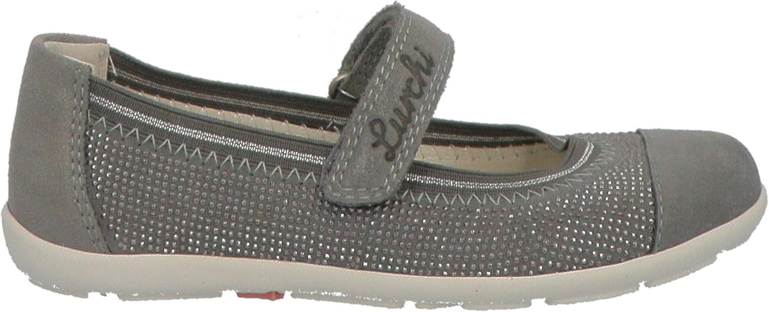 Lurchi Mädchen 74l1253001 Flat Sandal, Grau