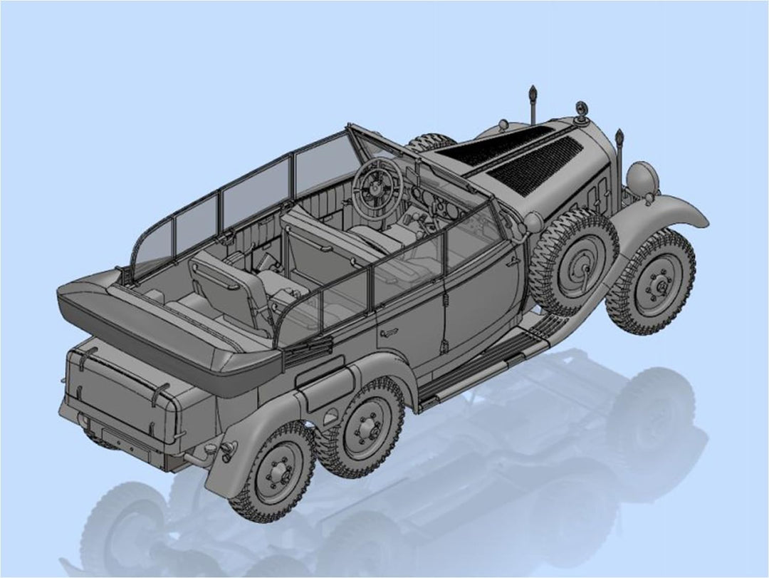 ICM ICM35531 35531 Modellbau, Hobby, Zusammenbau, detailliert, Mittel, Schwarz