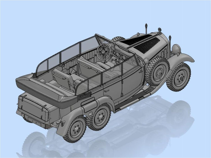 ICM ICM35531 35531 Modellbau, Hobby, Zusammenbau, detailliert, Mittel, Schwarz