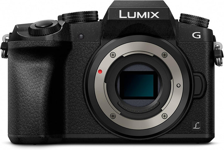 Panasonic DMC-G70KEG-K Lumix Systemkamera (16 Megapixel, 4K Video, 7,5 cm (3 Zoll) Touchscreen, WiFi
