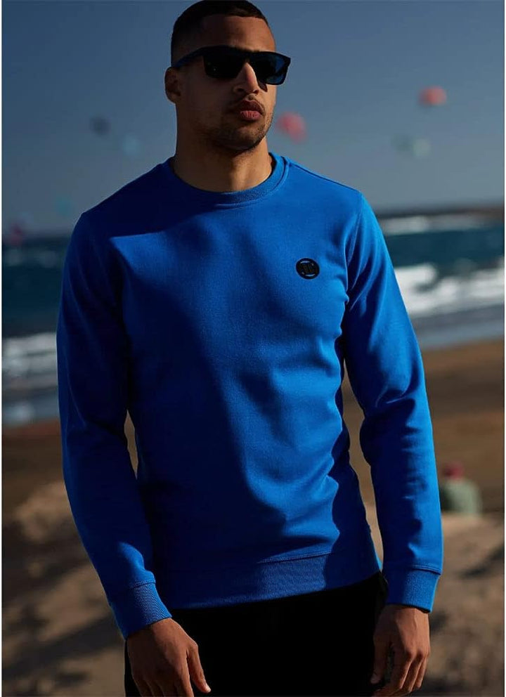 Pit Bull West Coast Pullover, Tanbark, blau Grösse XXL
