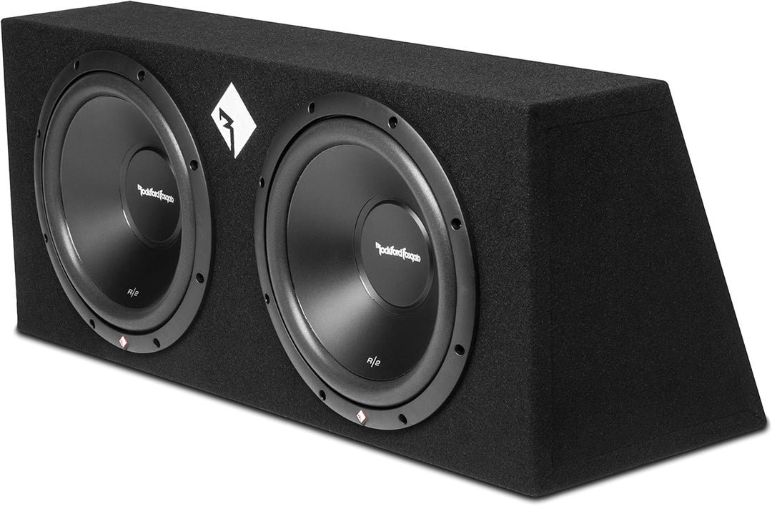 Rockford Fosgate Prime R2-2X12-30 cm Passiv Subwoofer mit 1000 Watt (RMS: 500 Watt)