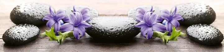 DIMEX Küchenrückwand Folie selbstklebend Spa Hot Stones | Klebefolie - Dekofolie - Spritzschutz für