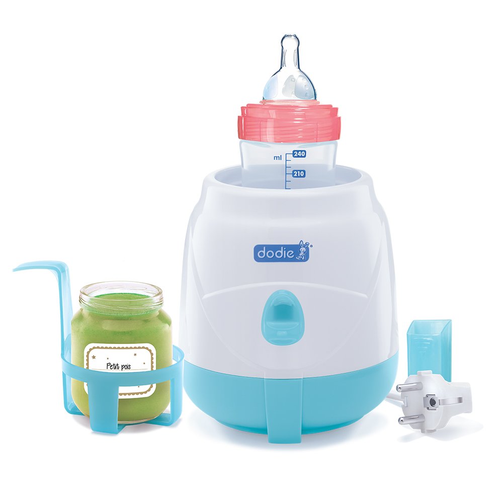 Dodie Babyflaschenwärmer, elektrisch, kompakt, blau, Einheitsgrösse