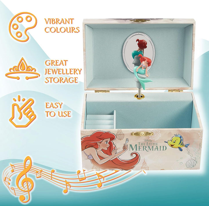 Disney Encanto Schmuckkästchen Mädchen Spieluhr Die Eiskönigin Ariel oder Mirabel Musikalische Schmu