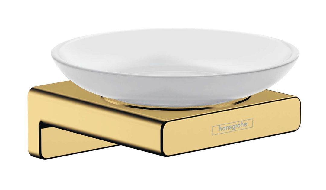 hansgrohe Seifenschale AddStoris, Seifenablage, Polished Gold Optic Polished Gold Optik Schale, Poli