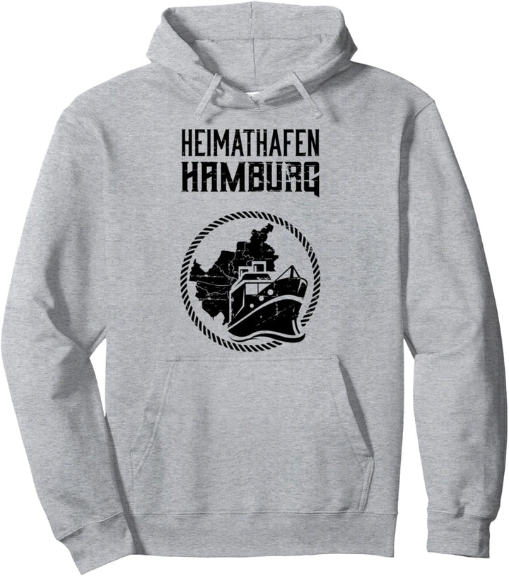 Heimathafen Hamburg Moin Hamburger Küste Nordsee Geschenk Pullover Hoodie