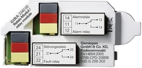 Gira 234000 Relaismodul Rauchwarnmelder Dual VdS Rauchmelder