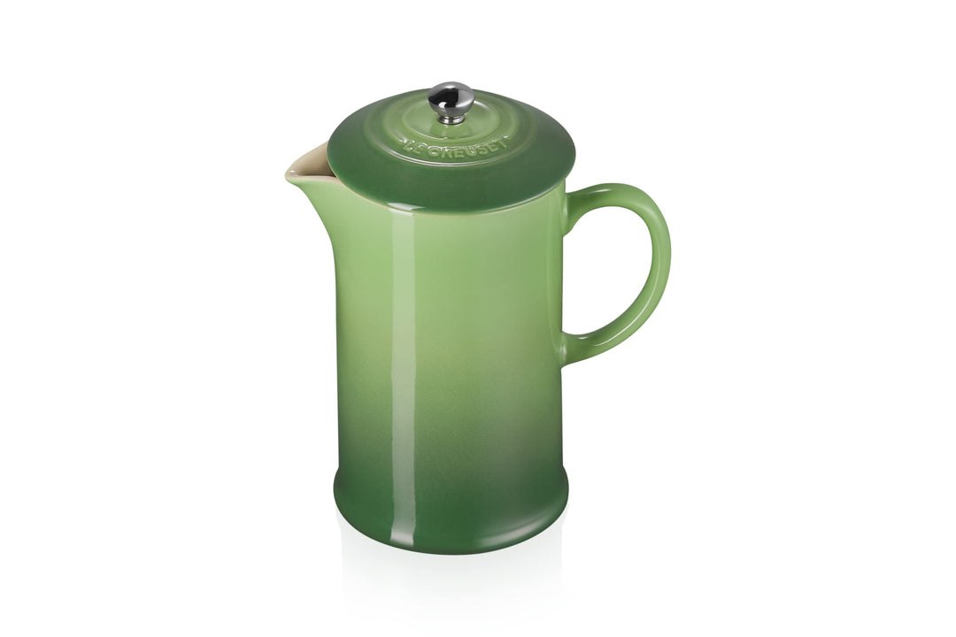 Le Creuset Kaffee-Bereiter/French Press mit Edelstahl-Presseinsatz, 1 L , Steinzeug, Bamboo, 6070608