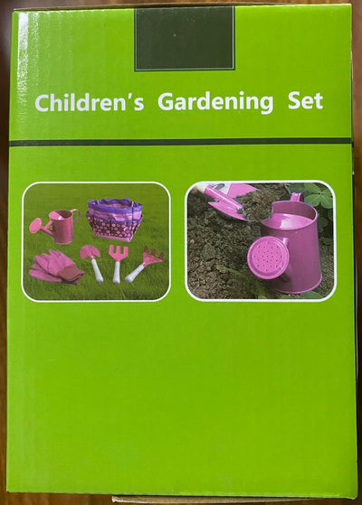 YunNasi Kindergarten-Werkzeugset Gartengeräte für Kinder Set mit 6 Gartenspielzeugen für Kinder im F