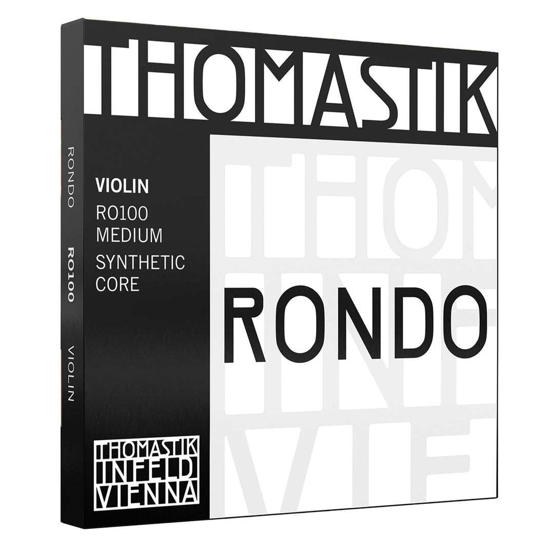 Thomastik-Infeld RONDO Saiten für Violine 4/4 Satz RO100 mit A2 RO02 Satz Synthetik, Satz Synthetik