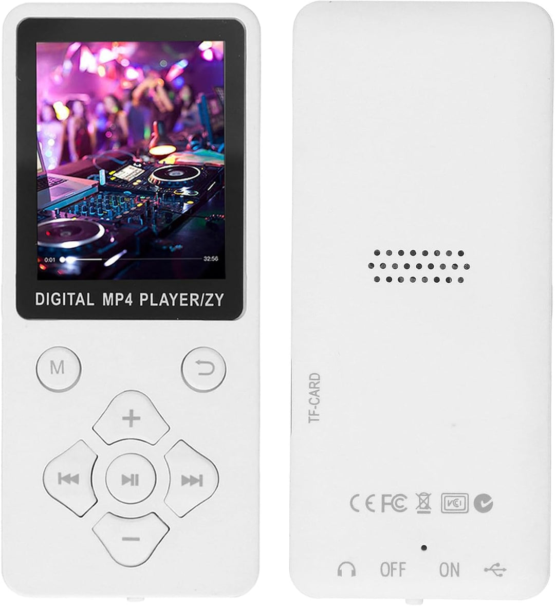 MP3-Player mit Bluetooth, HiFi-Sound, 1,8-Zoll-Bildschirm, Tragbarer Musik-Player, Digitaler Audio-P