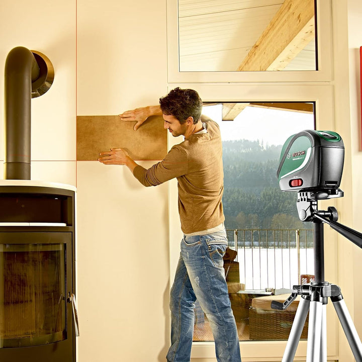 Bosch Home and Garden Bosch Kreuzlinienlaser UniversalLevel 2 mit Stativ (Laserkreuz inkl. integrier