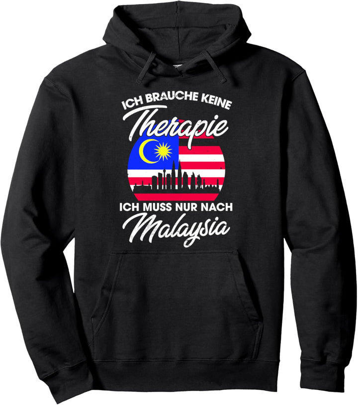 Malaysische Flagge I Malaysia Urlaub I Malaysia Pullover Hoodie