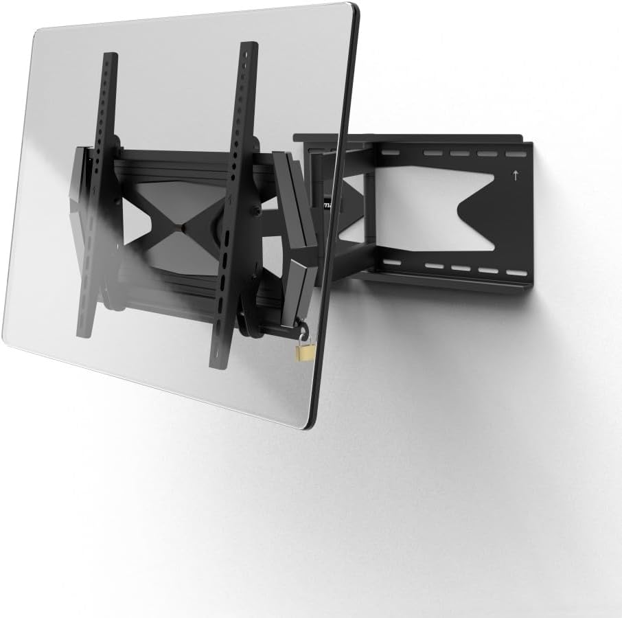 Hama TV Wandhalterung schwenkbar, neigbar, mit Diebstahlschutz (TV Wandhalterung 32-65 Zoll, VESA 30