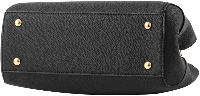 wocharm Damen-Schultertasche aus PU-Leder, Tragegriff oben, modische Tragetasche für Freizeit und Ar
