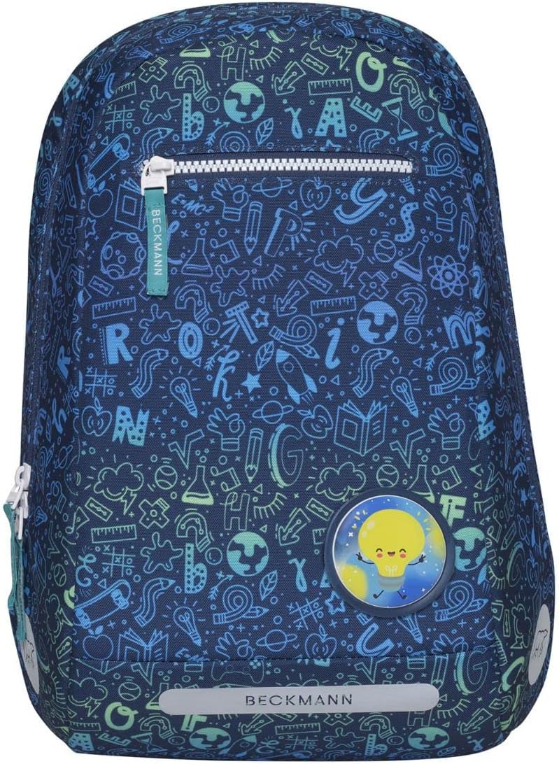 Beckmann, Schulrucksack-Set Classic, 6-teilig, Grundschule, ergonomisch, inkl. Regenüberzug, 22L Sci
