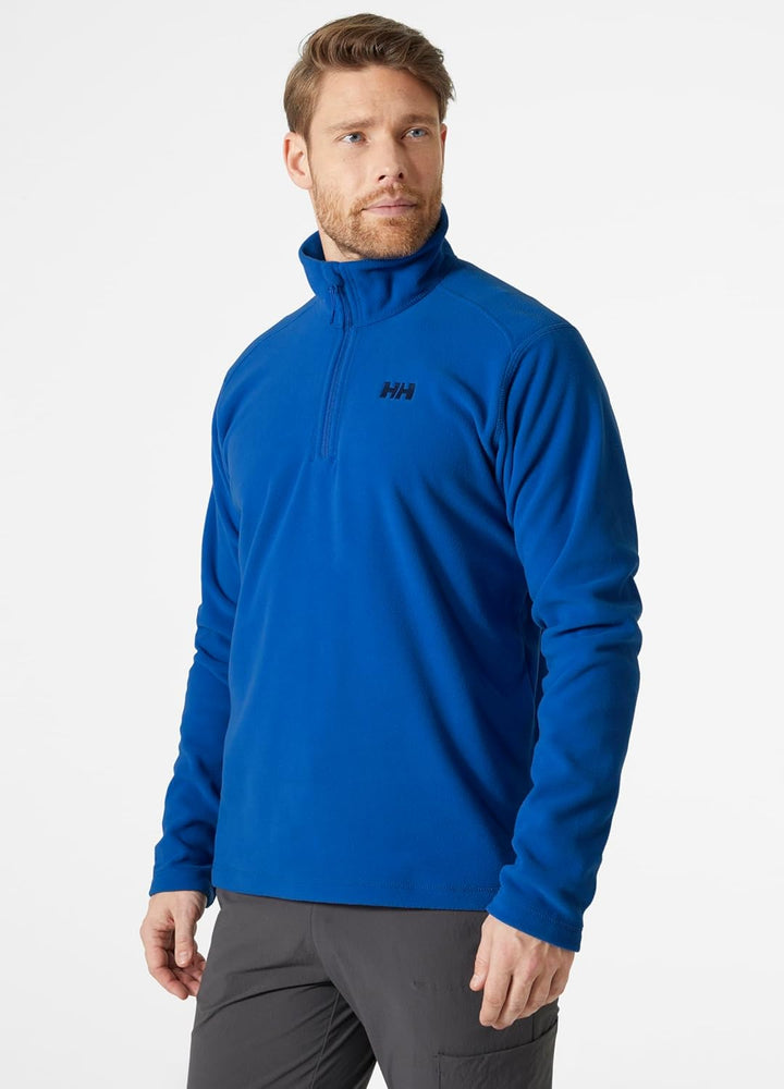 Helly Hansen Daybreaker 1/2 Zip Fleece - Mens Recycled Fleece-Outerwear-Jackets, Cozy Half-Zip Pullo