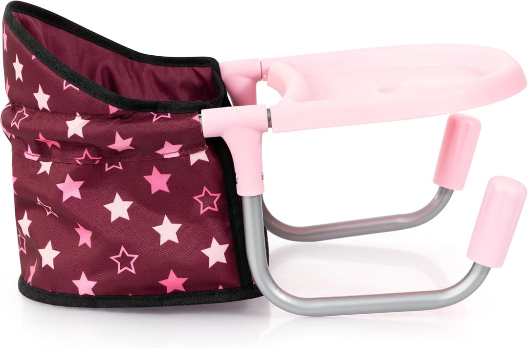 Bayer Design 65923AA Puppentischsitz, Sitz für Puppen mit intergiertem Tablett, für Puppen bis 46 cm