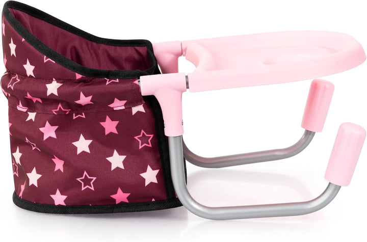 Bayer Design 65923AA Puppentischsitz, Sitz für Puppen mit intergiertem Tablett, für Puppen bis 46 cm