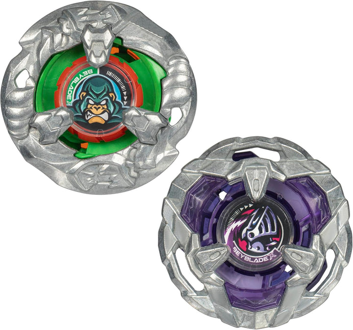 Beyblade X Yell Kong 3-60GB and Helm Knight 5-80T Kreisel Dual Pack, Set