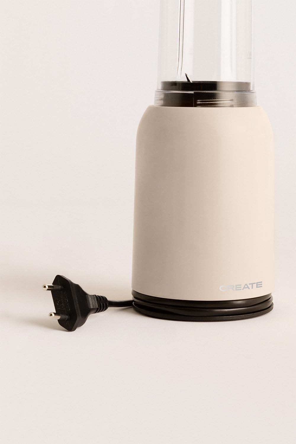 CREATE/MOI/Standmixer Sand/Mixer für Smoothies und Milchshakes, 400ml Glas, BPA-frei, tragbar, Edels