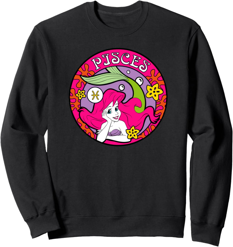 Disney The Little Mermaid Ariel Pisces Zodiac Sweatshirt