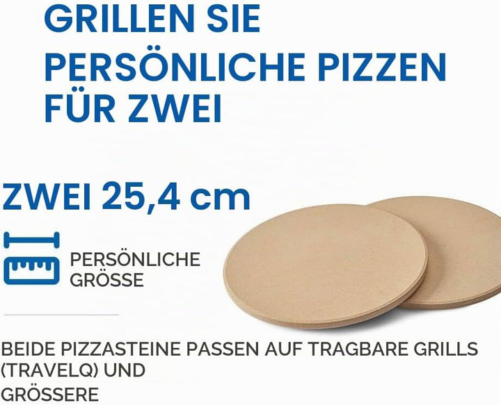 Napoleon persönlichen Pizzastein zu TravelQ, beige, 38 x 38 x 12 cm, 1 ml, 70000