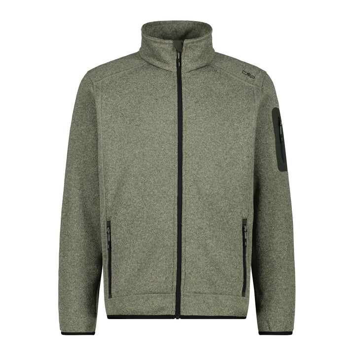 CMP Herren Herrenjacke fleecejacke, Khaki-Ölgrün