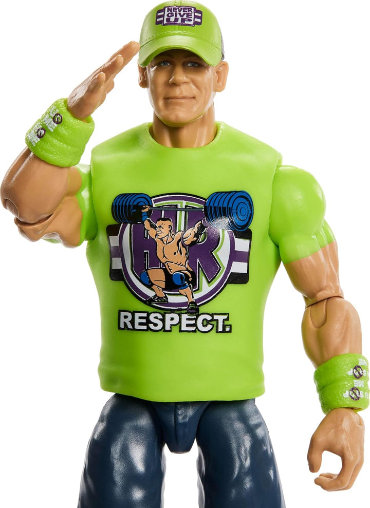 WWE Catch Main Event Series – Figur mit Gelenken, 15,2 cm – Figuren John Cena