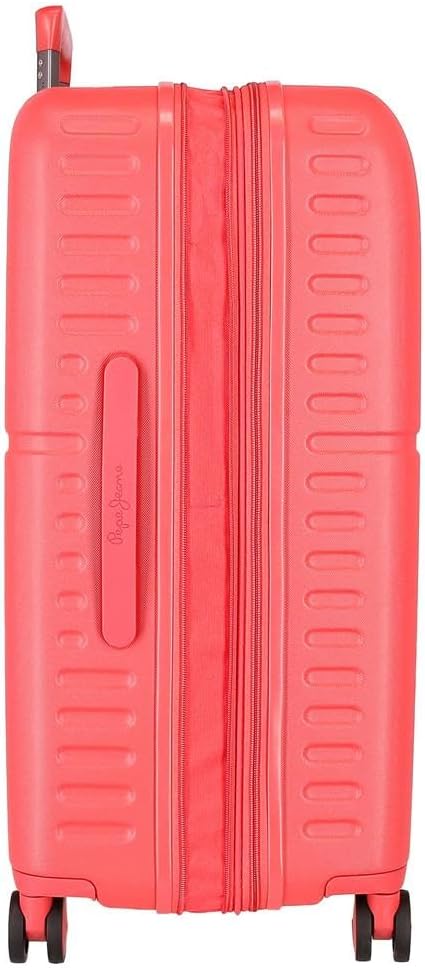 Pepe Jeans Highlight Kofferset, Rot, 55/70 cm, ABS, integrierter TSA-Verschluss, 116 l, 7,54 kg, 4 D