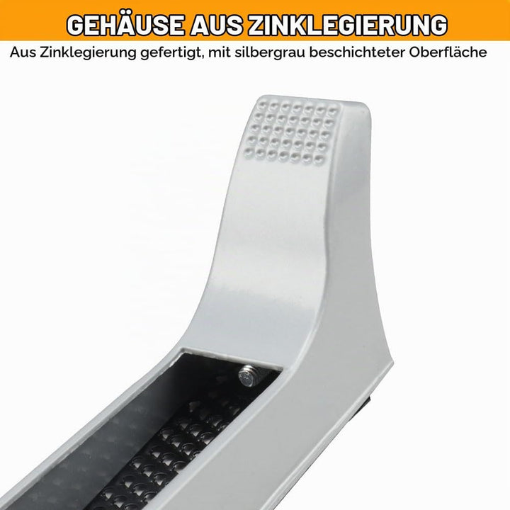 Hoteche Metall Feilenhobel 250 * 41MM - Hochwertiges Trockenbauwerkzeug aus Zinklegierung, 65Mn Stah