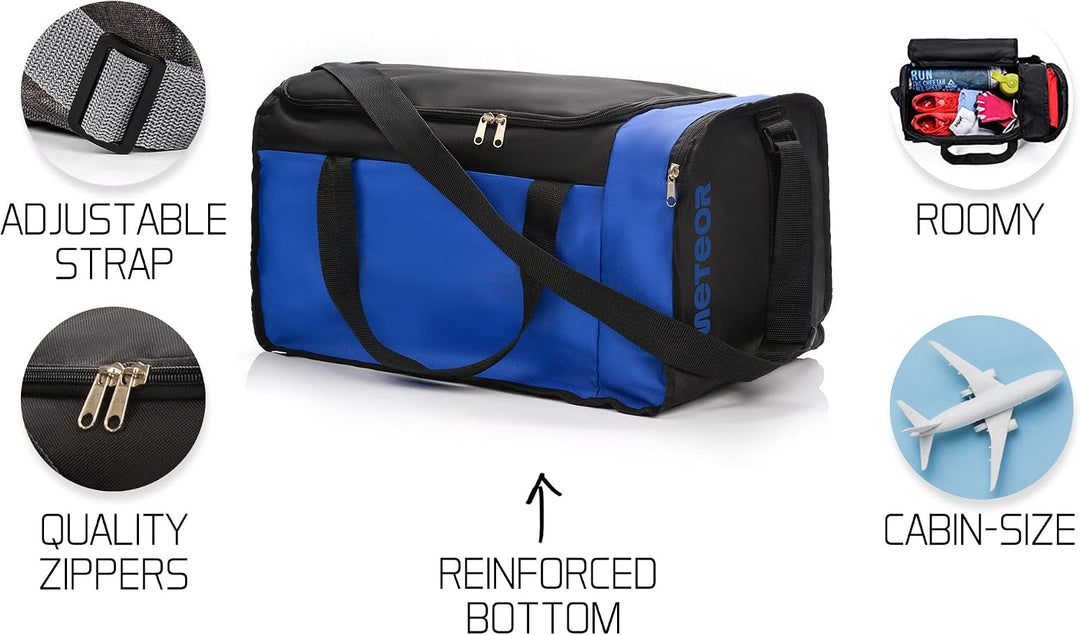meteor 20 40 L Sporttasche Kinder Badetasche Herren schwimmtasche Schultertaschen Reisetasche Urlaub