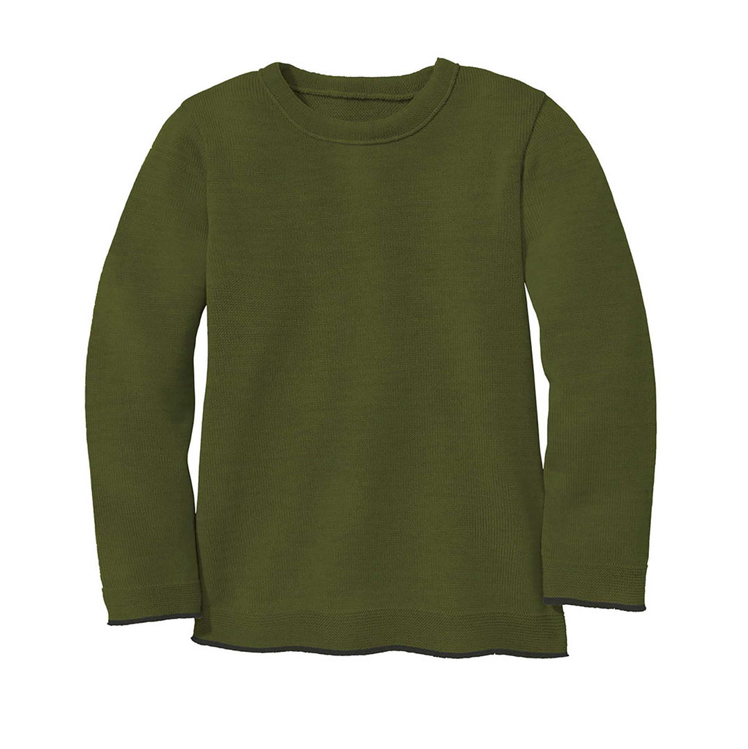 Disana Strick-Pullover, 100% Bio-Merinowolle GOTS, IVN Best | Zeitloses Design | Kleinkind, Kind, Un
