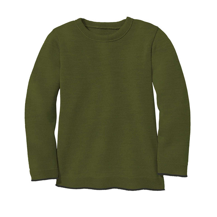 Disana Strick-Pullover, 100% Bio-Merinowolle GOTS, IVN Best | Zeitloses Design | Kleinkind, Kind, Un