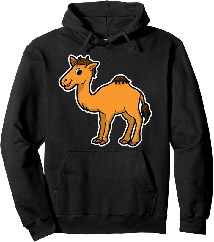 Camel For Kids and Women Girls Boys Pullover Hoodie