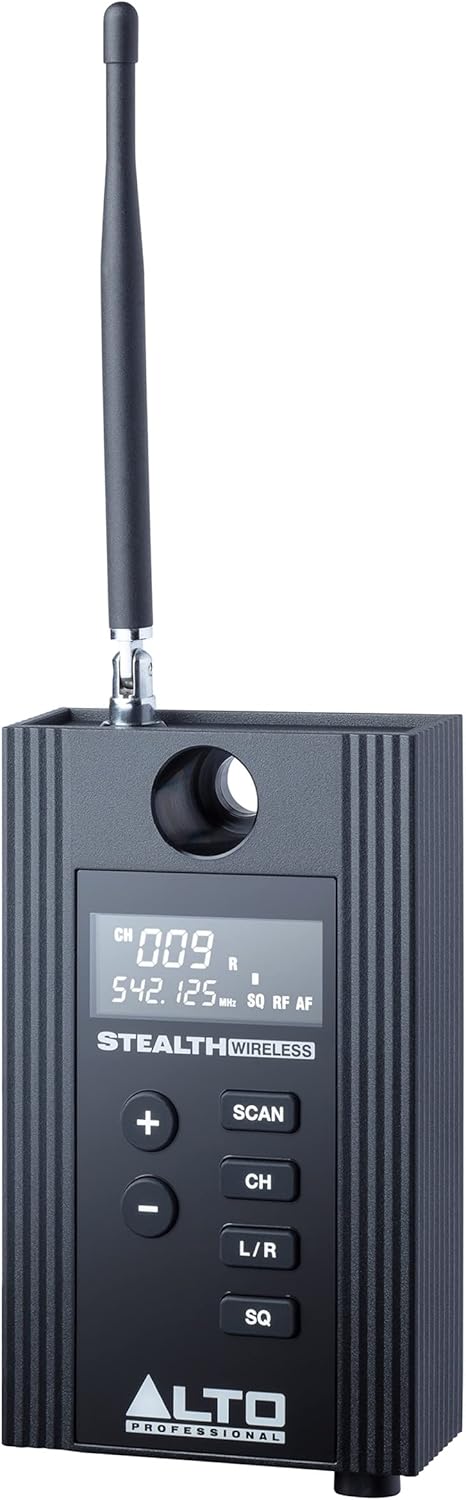 Alto Professional Expansion Pack für Stealth Wireless MKII - EIN-Kanal UHF-Funkempfänger für aktive