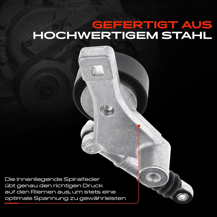 Frankberg Spannrolle Riemenspanner für PT Cruiser PT Sebring JR Stratus JA Voyager IV RG 2.0L 2.4L 1