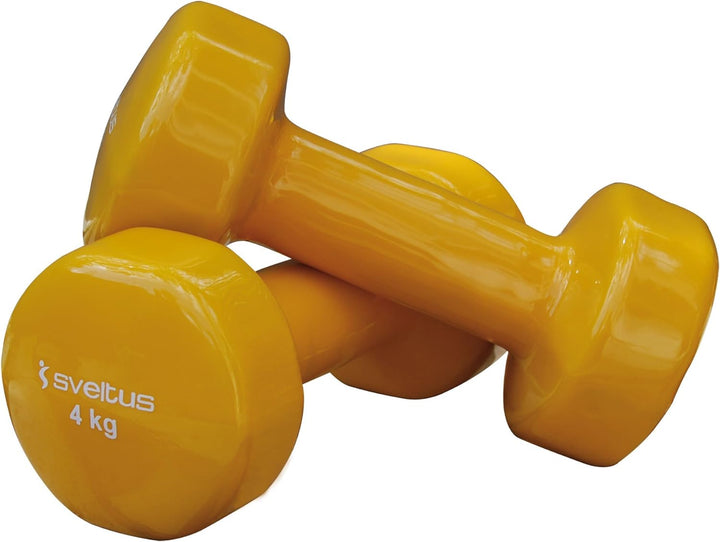 Paire dâ??haltères époxy Sveltus 4kg