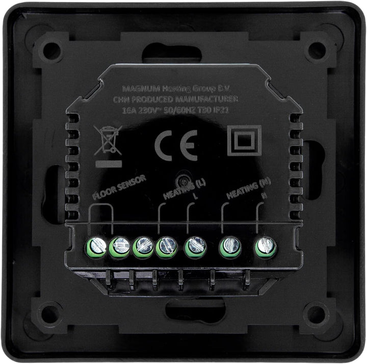 MRC WiFi Smart Thermostat/Raumregler mit Bodenfühler für Fussbodenheizung, Elektro-Heizung, Konvekto